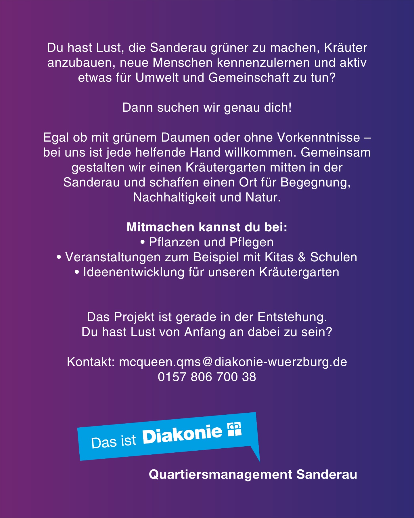 Beet und Begegnung Projekt